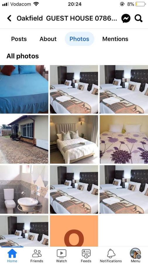 Oakfield Lounge Hotel Benoni Eksteriør billede